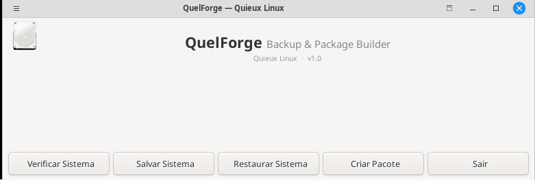 Screenshot do Quelforge